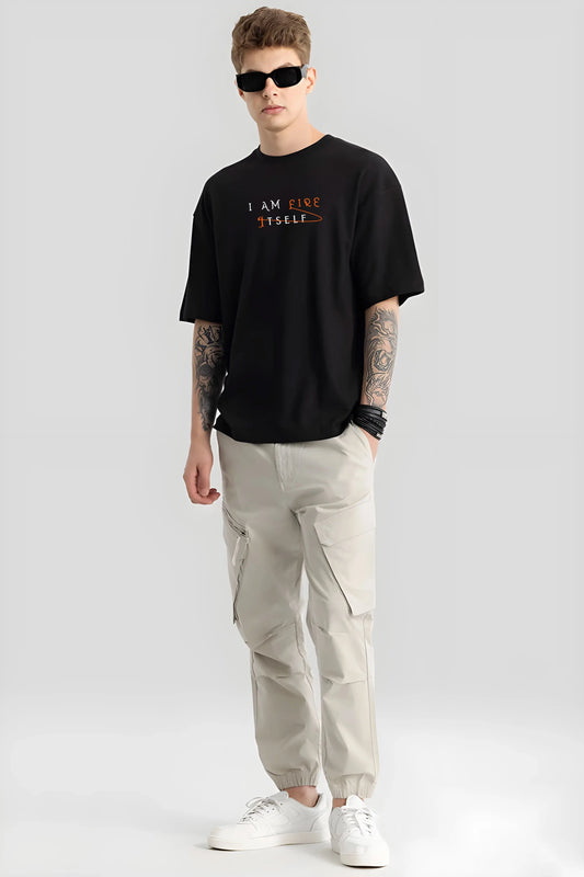 ACE IGNIS FATUUS - OVERSIZED T-SHIRT - ZLUX