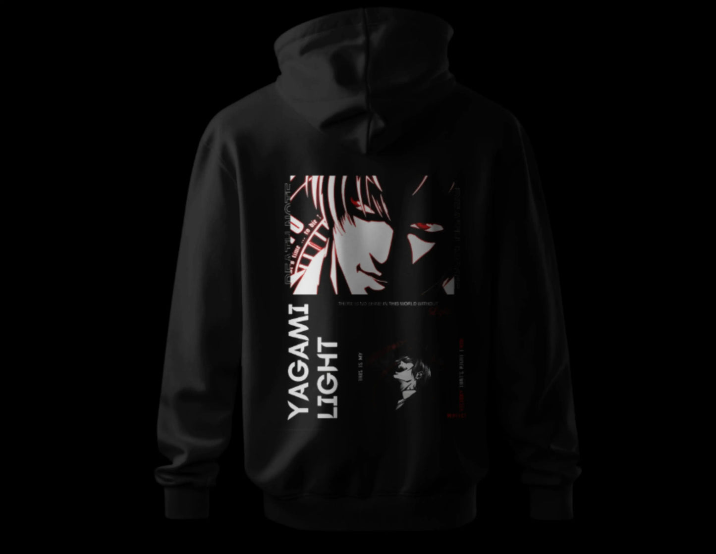 RULE THE WORLD-DEATH NOTE HOODIE - ZLUX