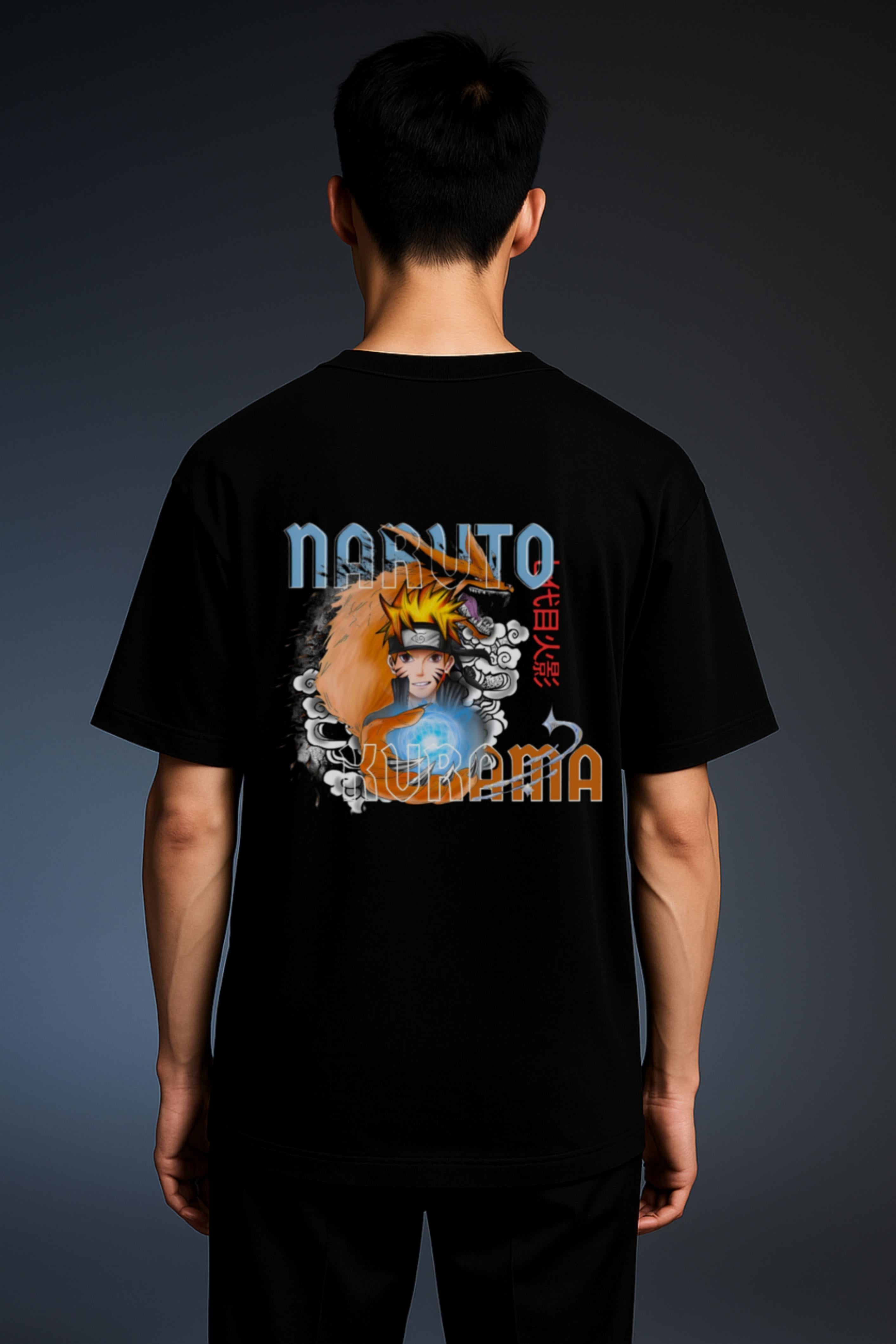 NARUTO X KURAMA OVERSIZED T-SHIRT